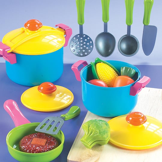 Small World Toys Young Chef's Cookware Playset